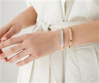 Vicenza - Piazzetta Palladio 2 - Bracciale Marco Bicego Donna Masai in Oro Diamante 0.08 Ct SG44-B3 - SG44-B3